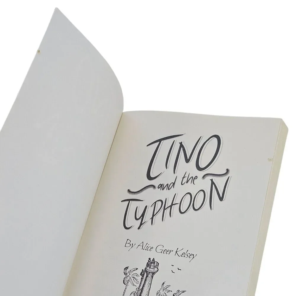 Tino and the Typhoon by Alice Geer Kelsey (2020, Trade Paperback) TGTB Very Good